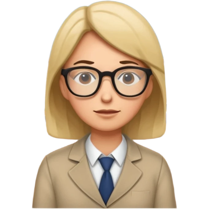 exhausted teacher in a bustling classroom emoji