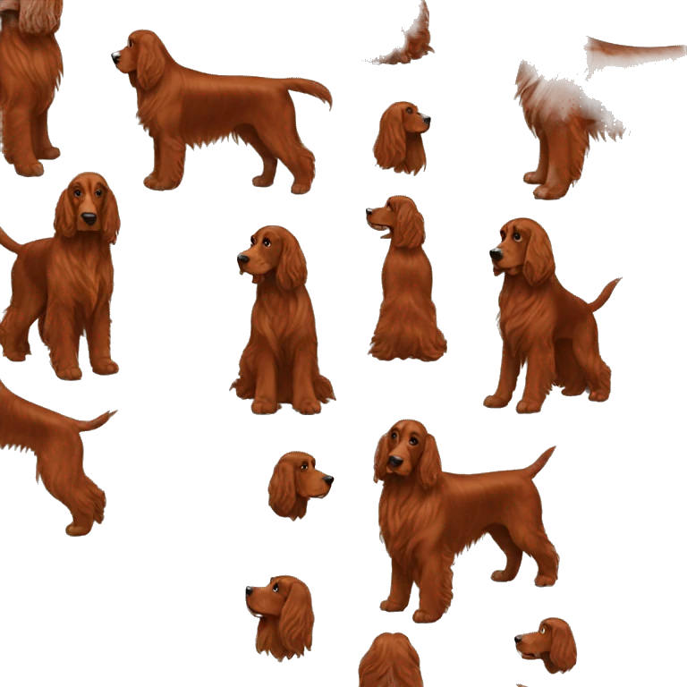 Irish Setter emoji