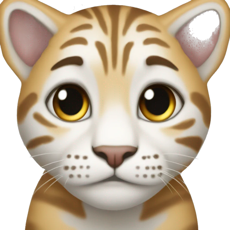 Белый кот emoji