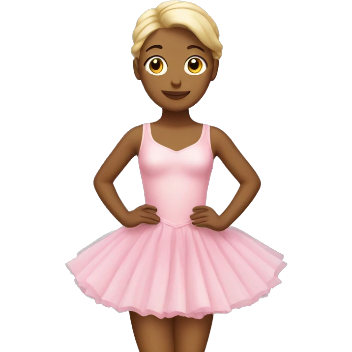 pink ballet dress  emoji