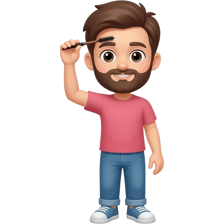 Eyebrow trimming emoji