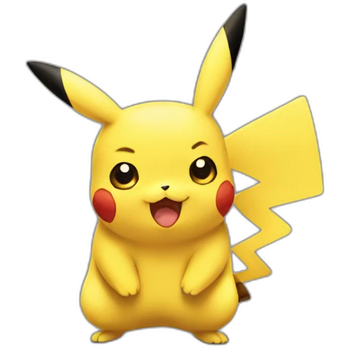 Pikachu the pokemon emoji