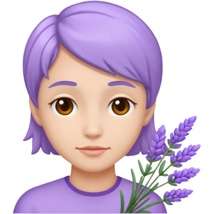Do you know how levandula look like? emoji