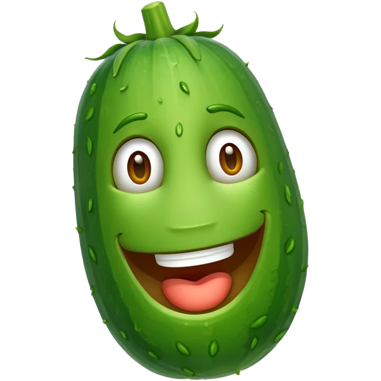 Larry the Cucumber from VeggieTales emoji