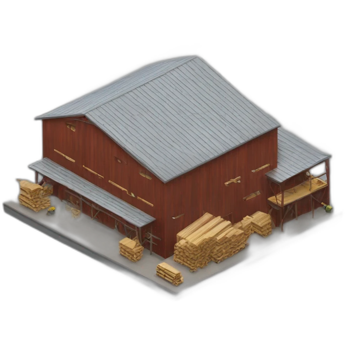 modern lumber factory emoji