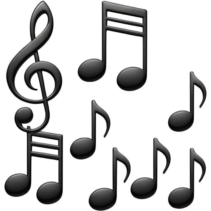 musical notes emoji