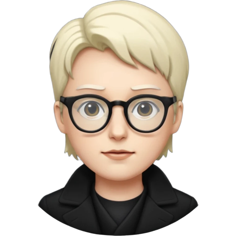 neo on glasses from matrix emoji