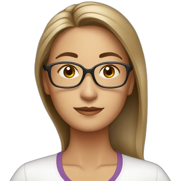 profesora de yoga emoji