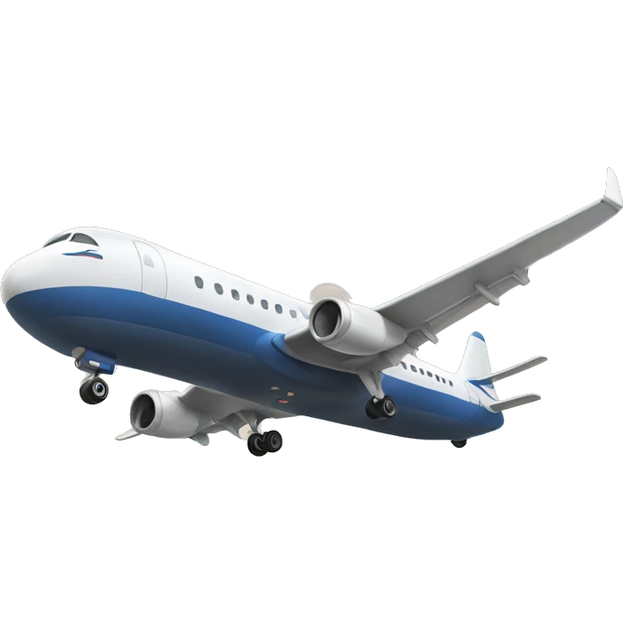 Plane landing emoji