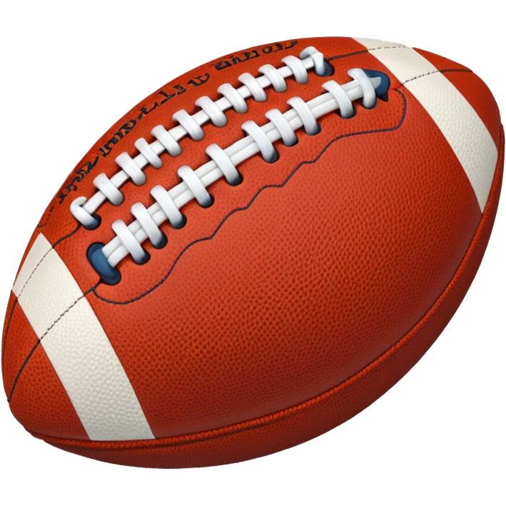 american football ball blue (#00A3E0) and red (#F9423A) emoji