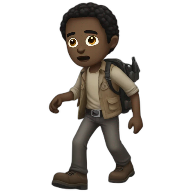 carl-walking-dead emoji