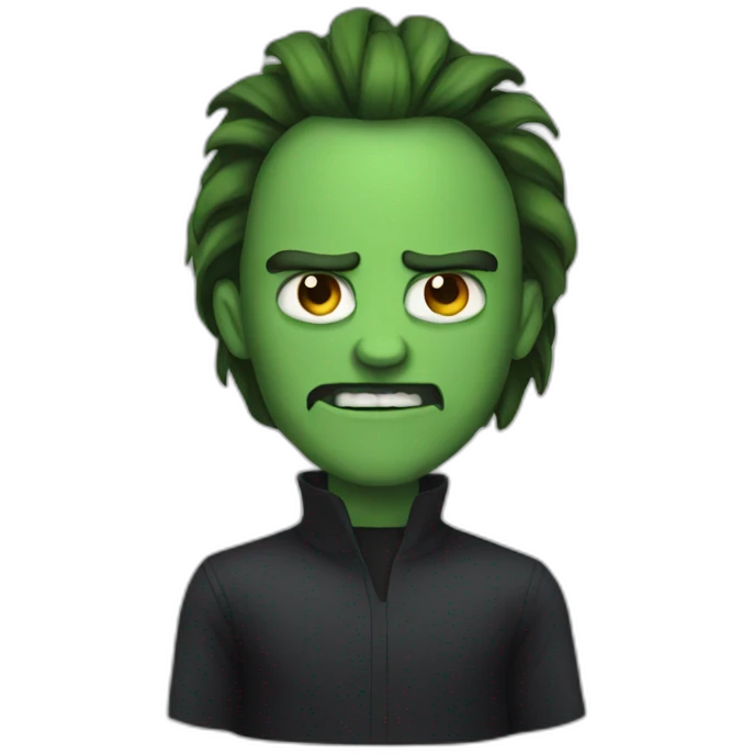 Evil emoji