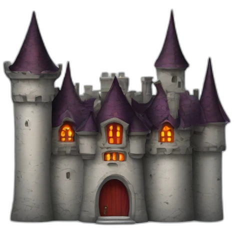 vampire castle emoji