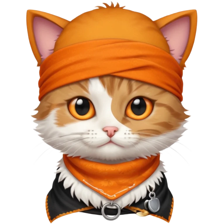 Crea un gatito y haslo pirata emoji