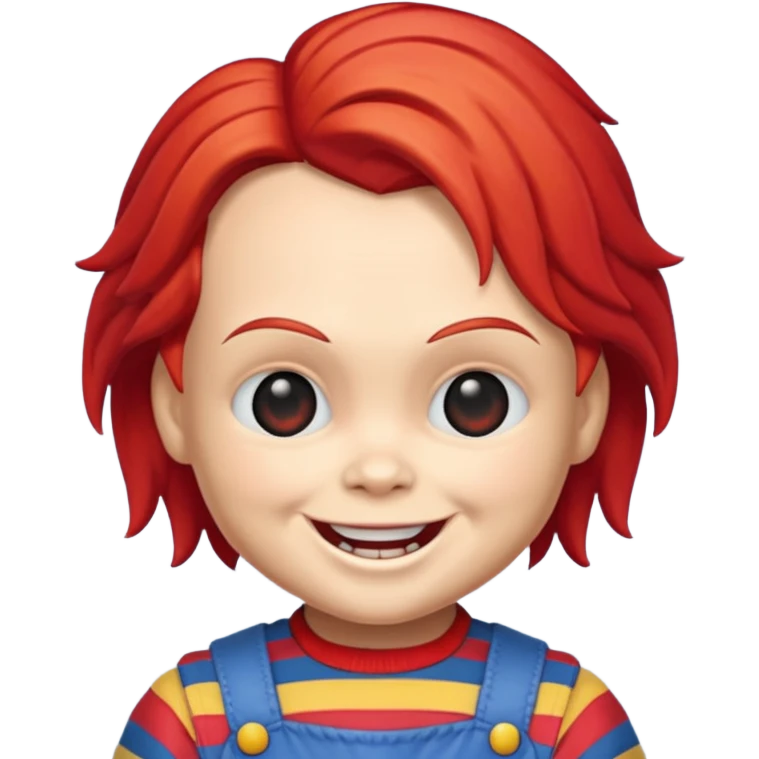Un emojin de chuky emoji