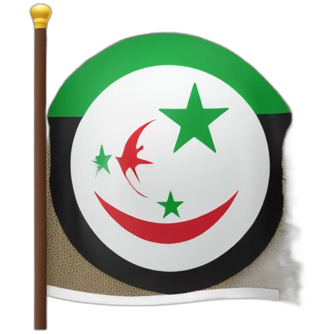 Free Syrian flag emoji