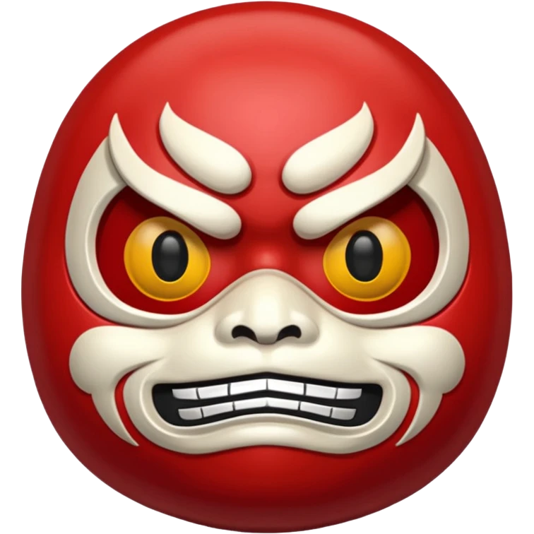 Daruma Mask emoji