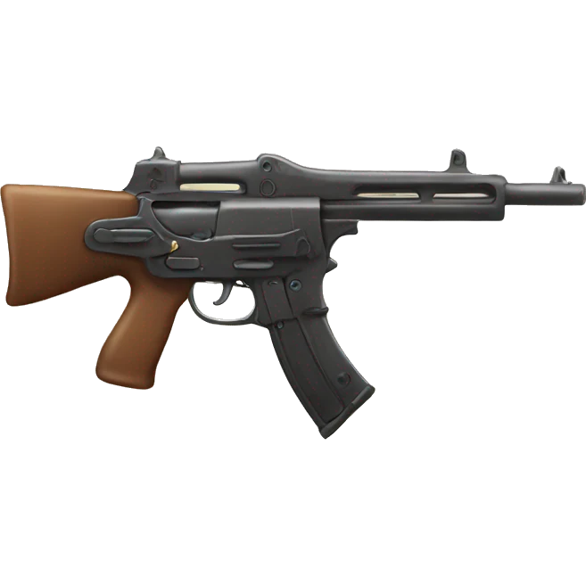 Gun with a bow  emoji