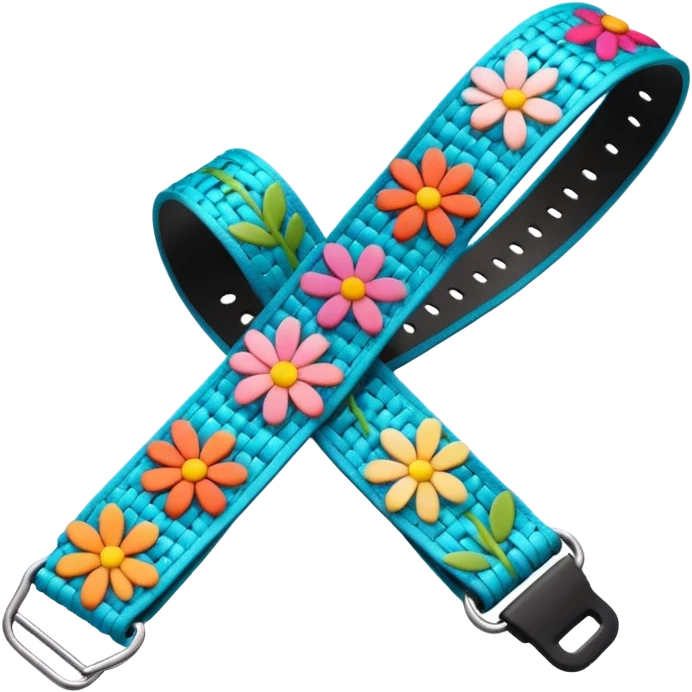  Flower Design tape strap  emoji