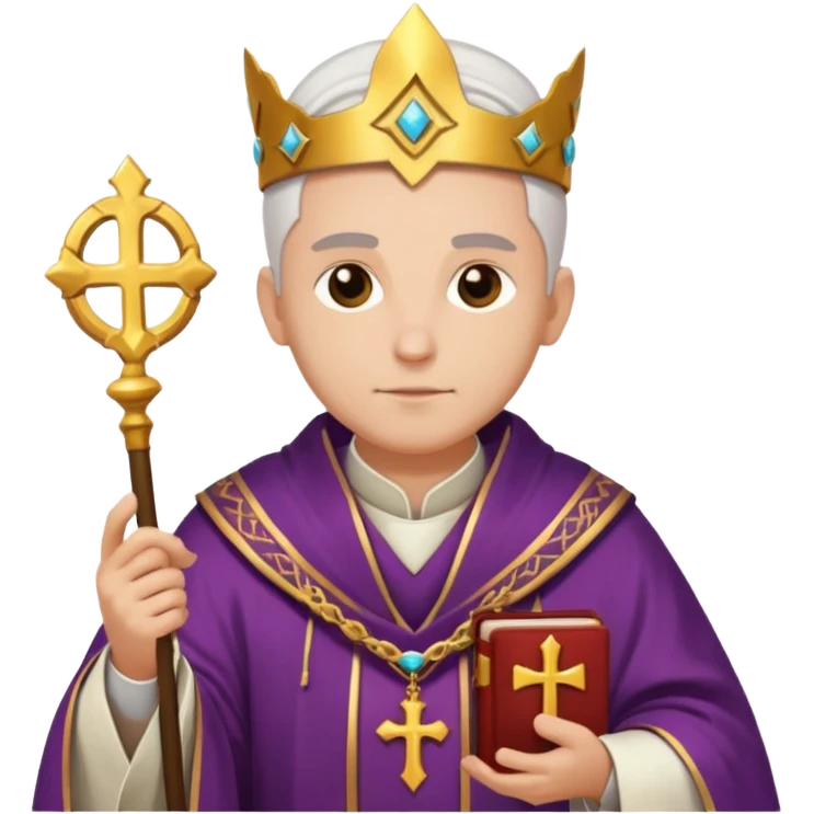 Lawful Human Priest in game emoji