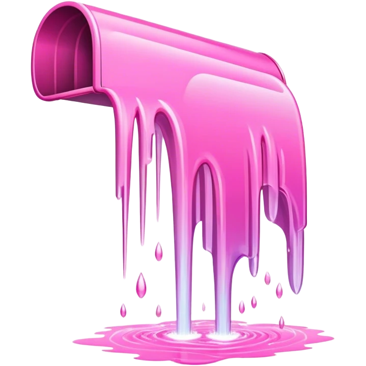 pink email waterfall emoji