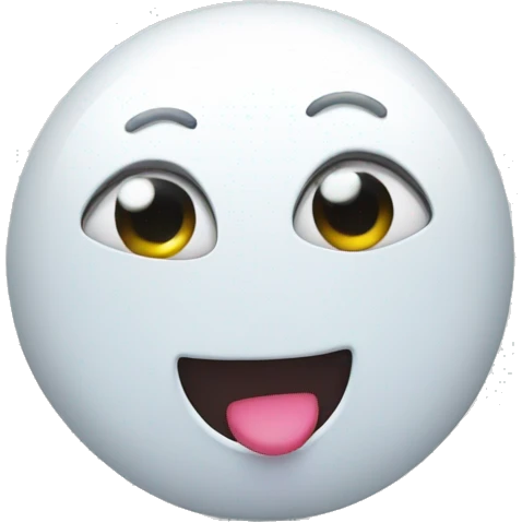 pill with flirty face emoji