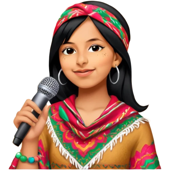 Colorful Singer emoji