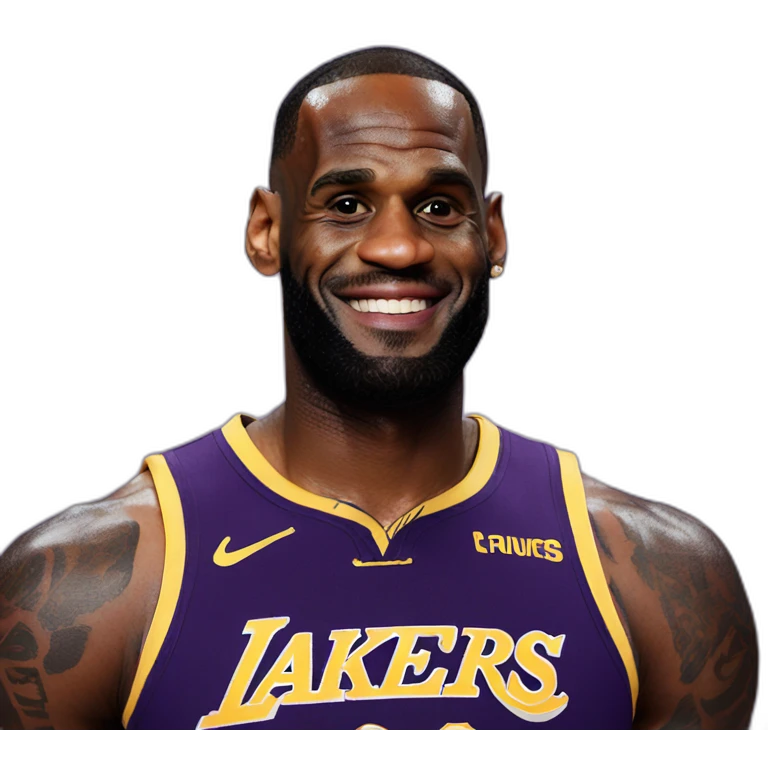 Lebron james lakers emoji