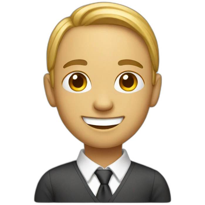 student smilling emoji