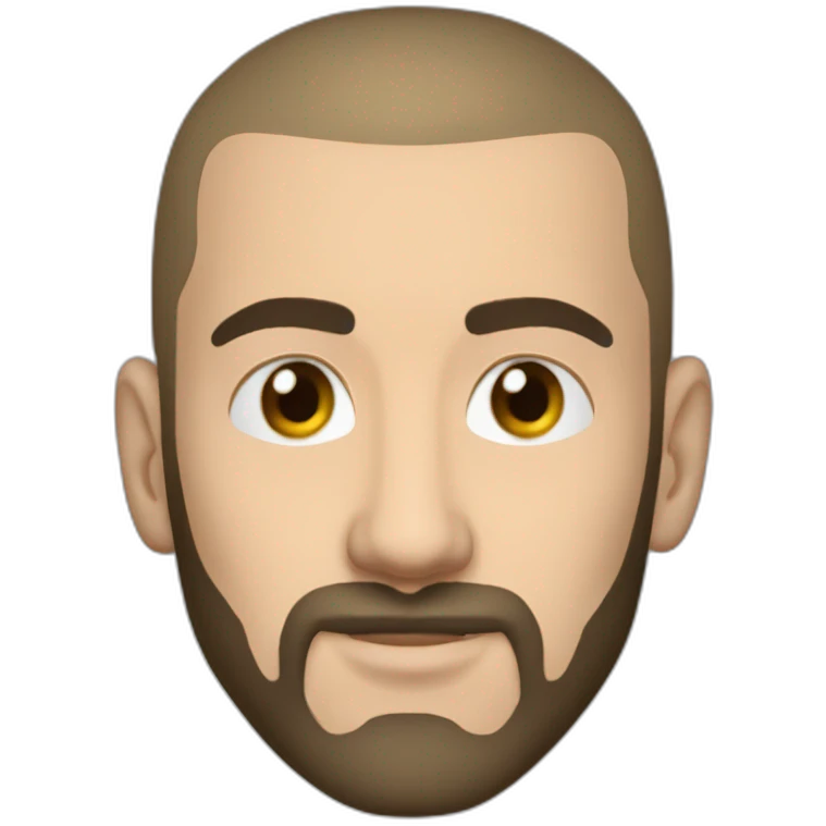 Benzema réalistic emoji