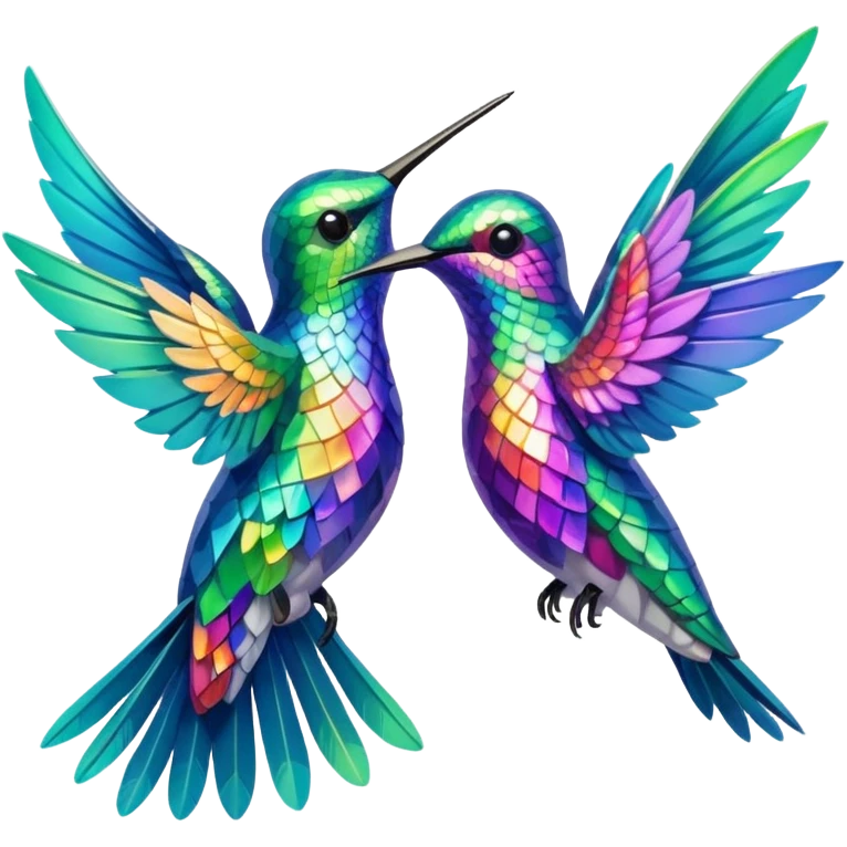 Humming birds emoji