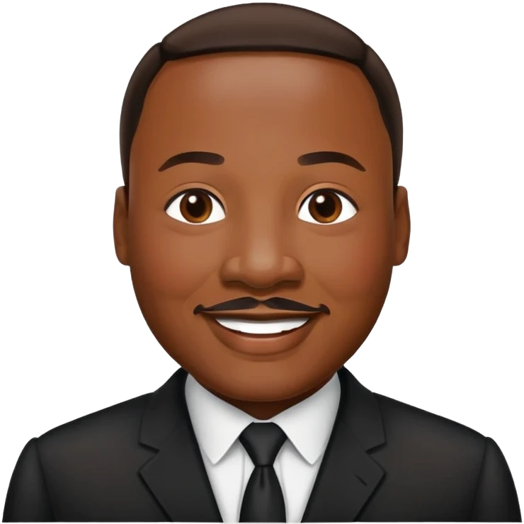 Martin luther king Jr emoji emoji