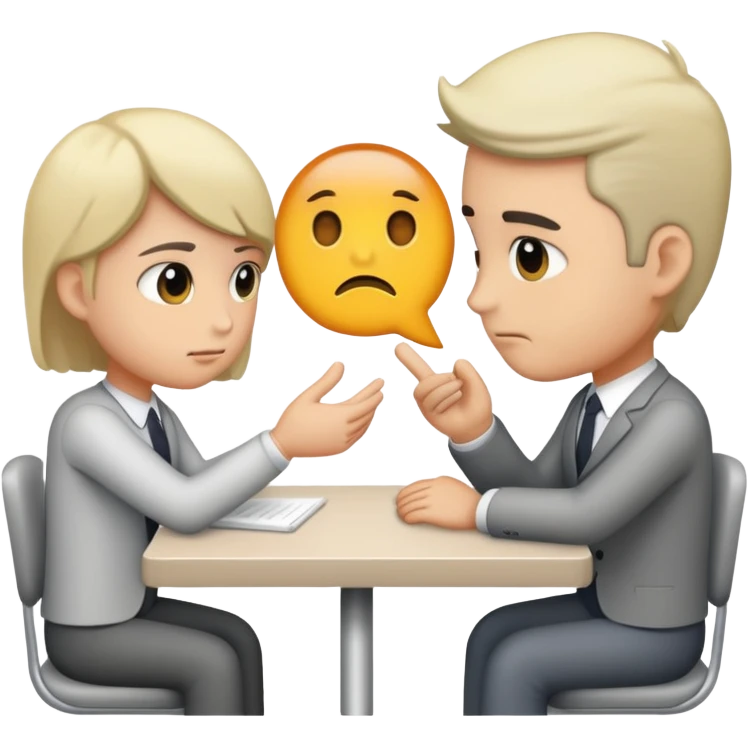 subtle meeting emoji