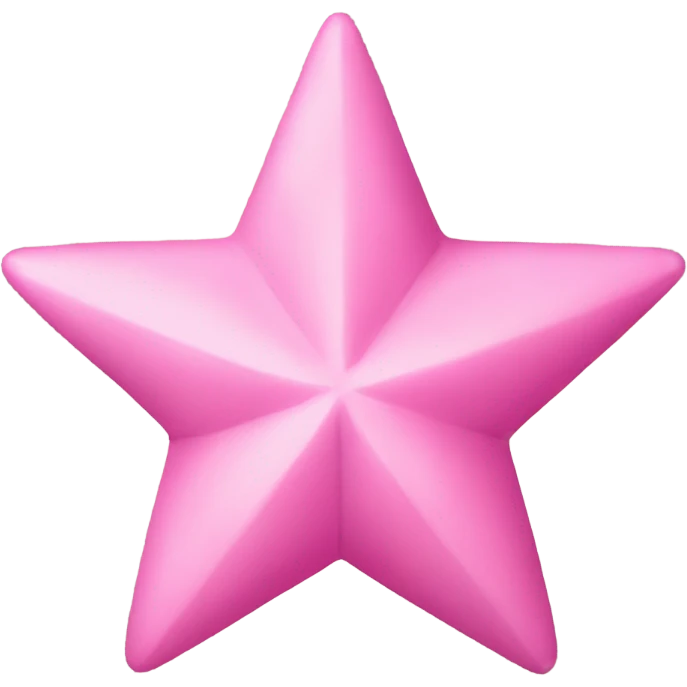 four-pointed pink star emoji