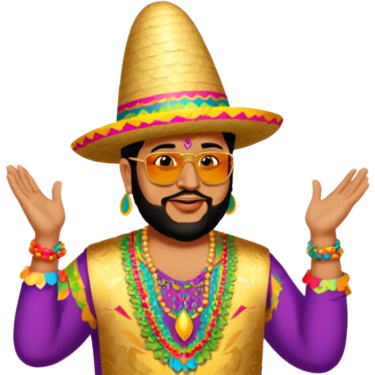 Fiesta Reveler emoji