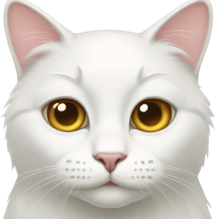 White cat emoji