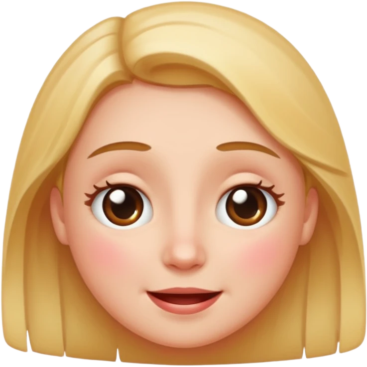 happy face with teary eyes and rosy cheeks  emoji