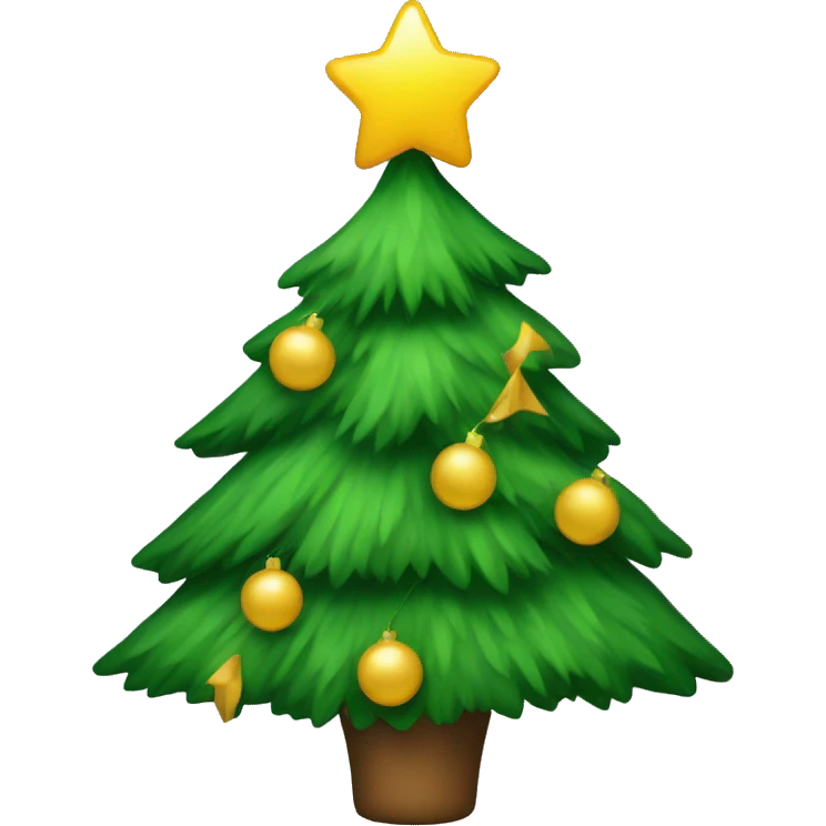 Chrismas tree emoji