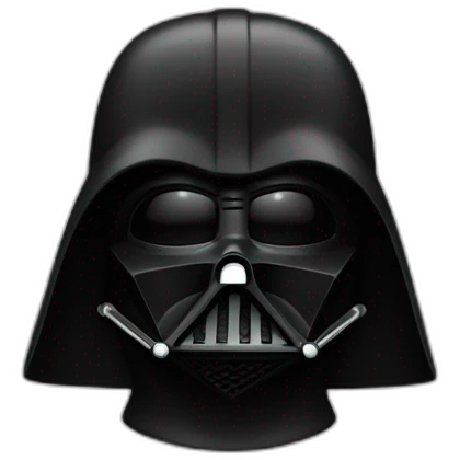 Dark vador kiss emoji