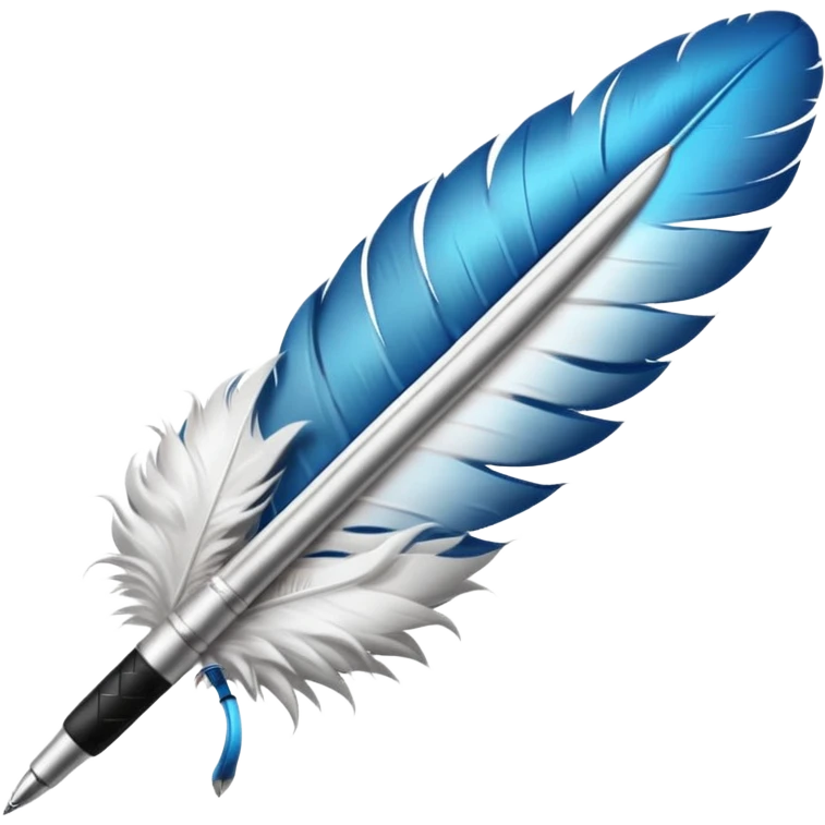 feather pen emoji