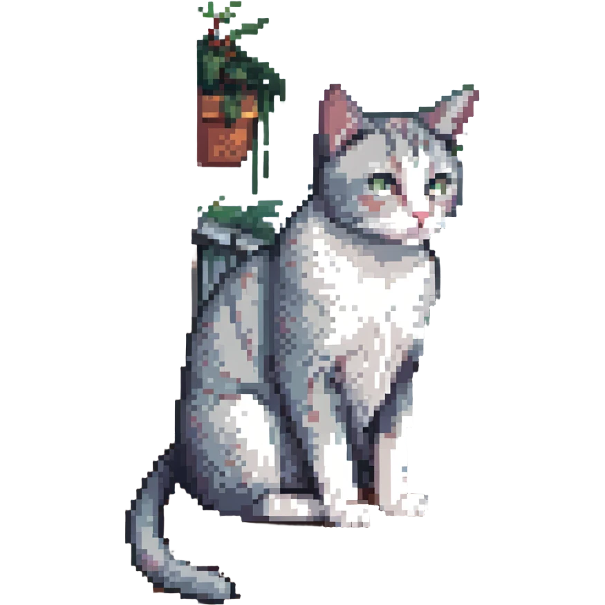 sad cat waiting for owner outside on balcony during rain emoji
