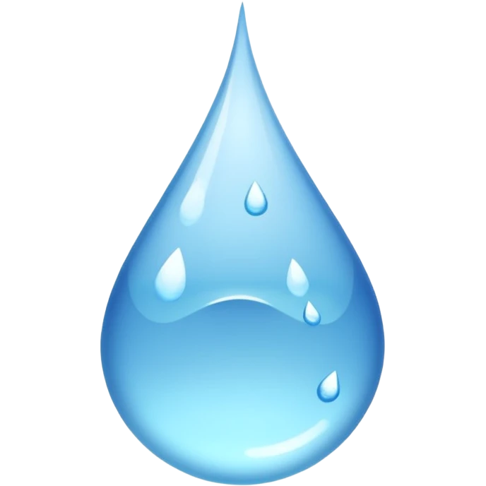 water falling on the ground emoji