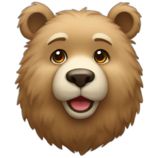 ours en peluche emoji