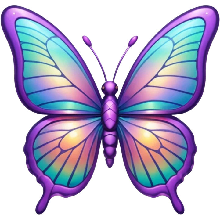 butterfly hair clip emoji