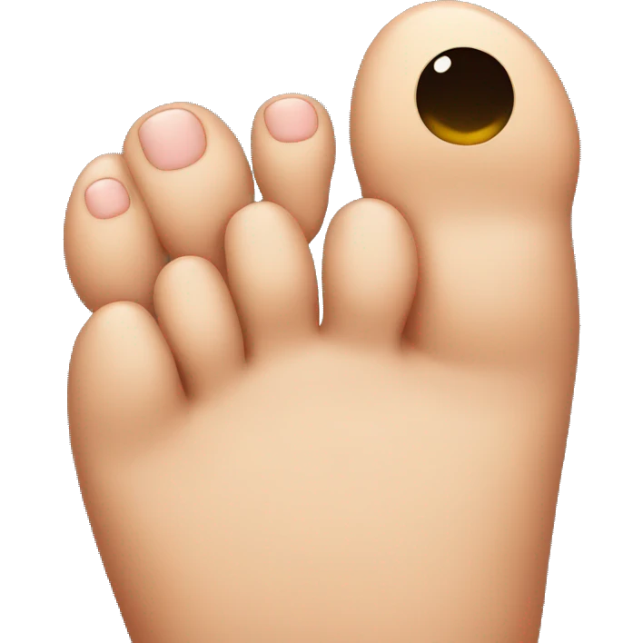 Big toe emoji