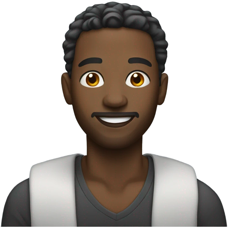 Black man emoji