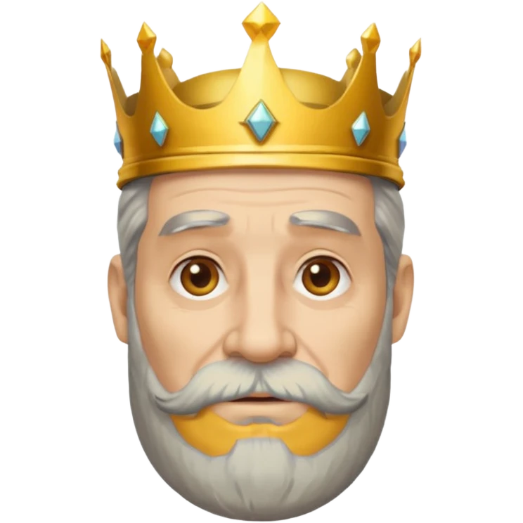Make it based off a king make it based off the king , but make it an old man emoji