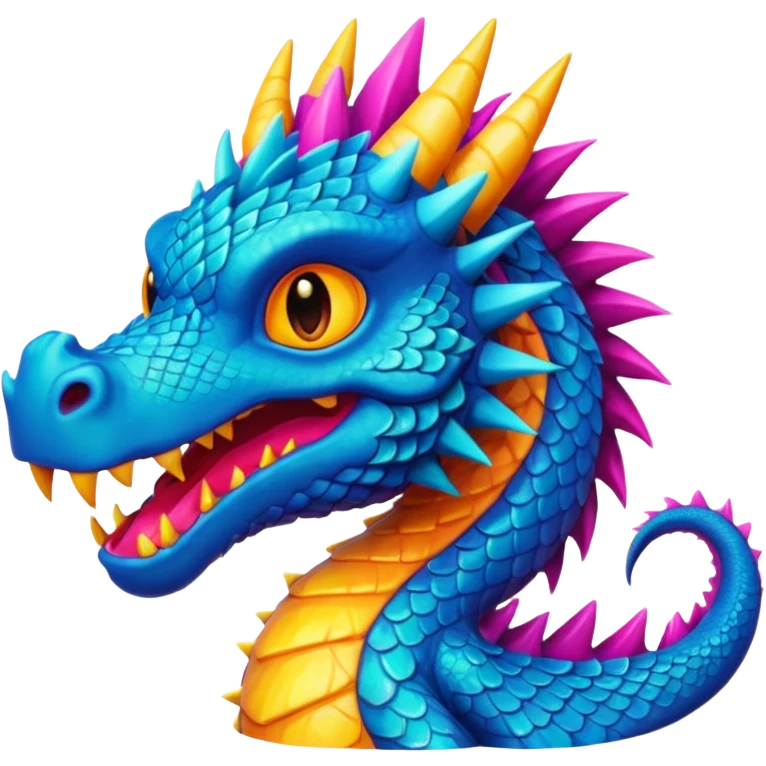 Rockstar dragon emoji