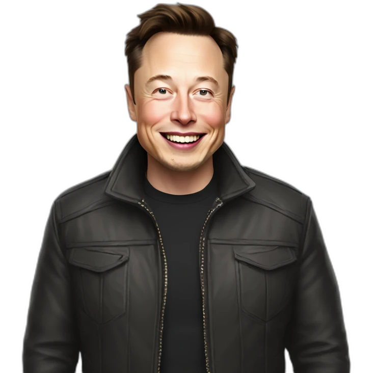 Elon Musk mort de rire emoji