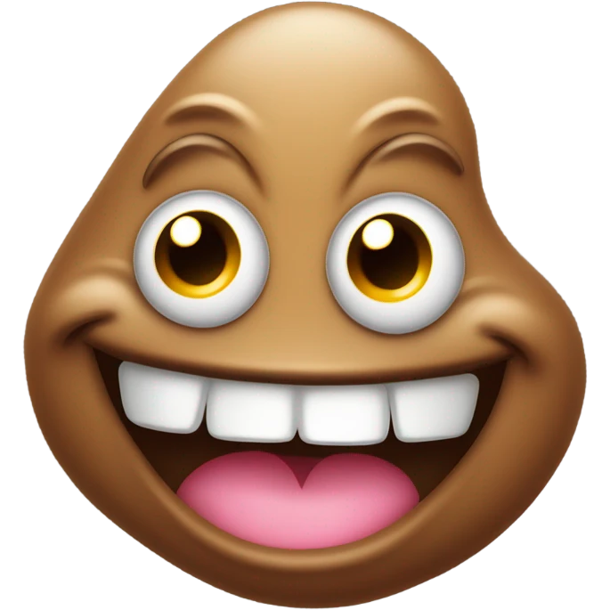 Happy poop emoji